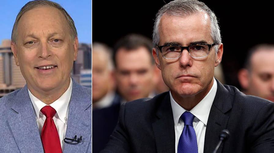 Rep. Andy Biggs says charges against Andrew McCabe are warranted and due