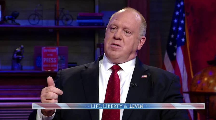 Tom Homan discusses calls to abolish ICE, on "Life, Liberty & Levin"