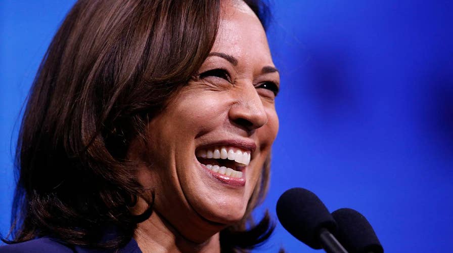 Kamala Harris laughs when Biden tells her she can't ban guns with an executive order