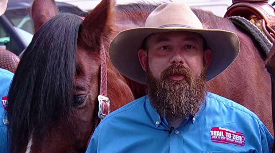 'Trail to Zero' stops by FOX Square ahead of NYC ride