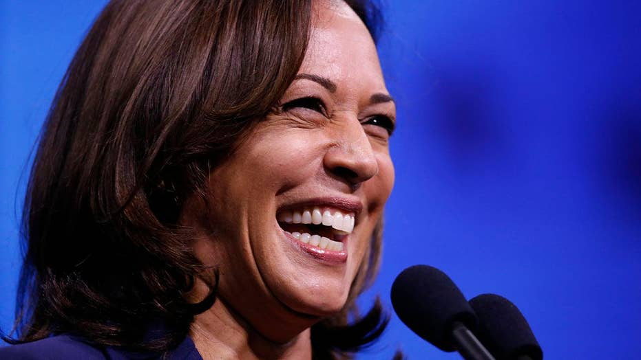Kamala Harris Laughs When Biden Tells Her She Can T Ban Guns With An Executive Order Fox News