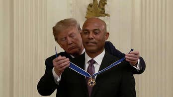 Mariano Rivera receives Presidential Medal of Freedom from Trump: 'Maybe the greatest pitcher of all time'