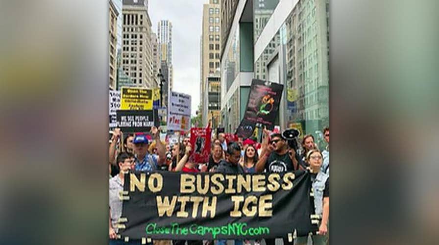 More than 70 anti-ICE protesters arrested in NYC after stage-in protest against Microsoft