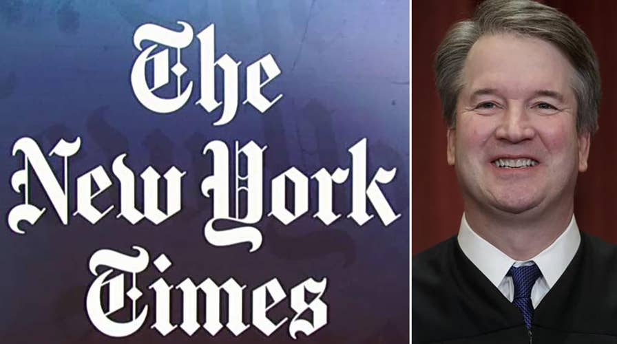 New York Times reveals alleged Kavanaugh victim doesn't remember incident