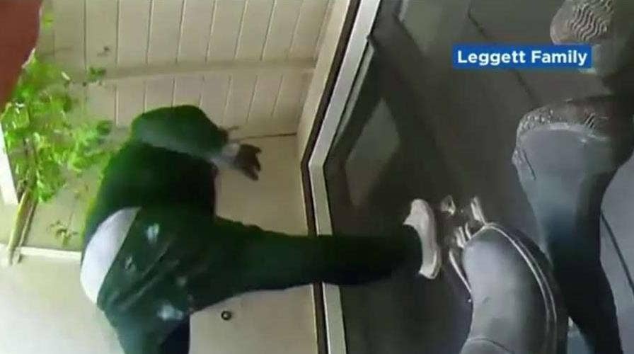 California homeowner scares off masked home invaders
