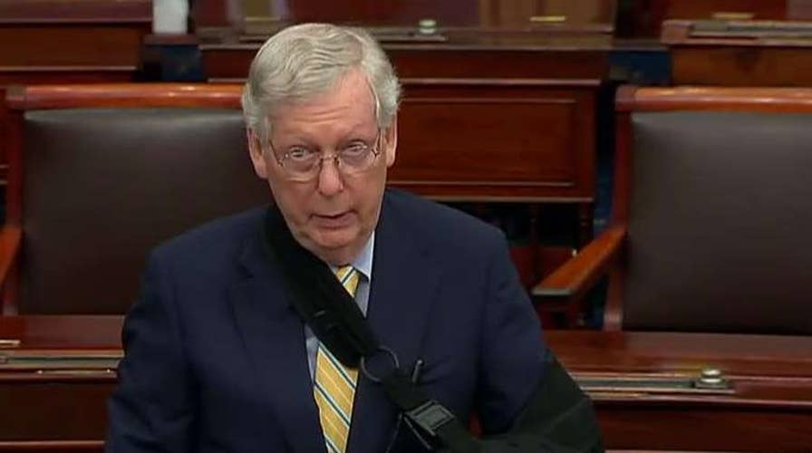 Sen. McConnell says Brett Kavanaugh's critics shoot first, correct the facts later