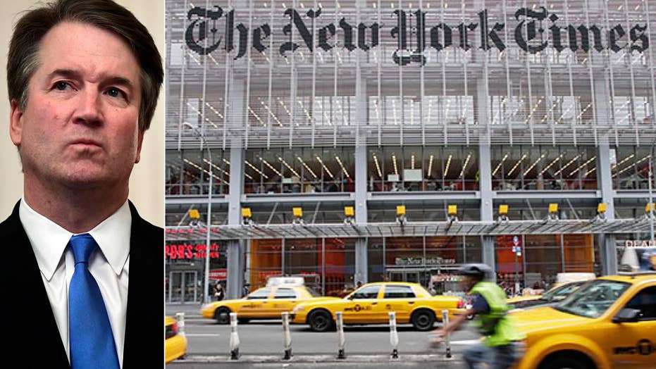 The New York Times issues correction for Justice Kavanaugh report