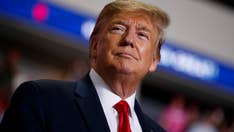 Trump belittles Bidens with graphic language at Minneapolis rally, as chaos unfolds outside arena