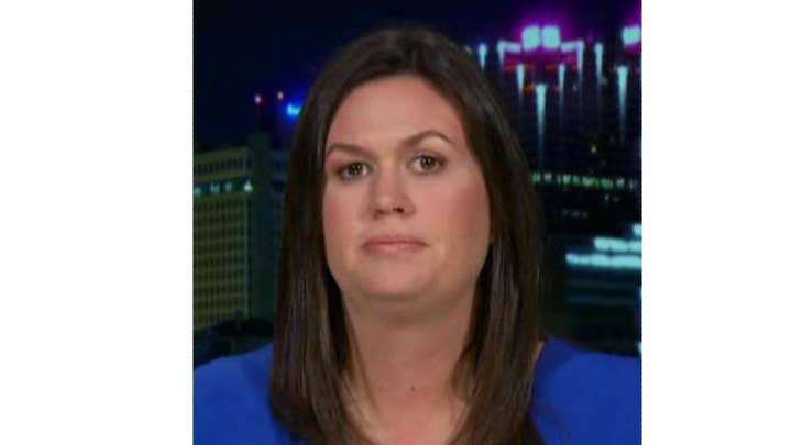 Sarah Sanders: Press can't beat Trump so they're targeting officials associated with him