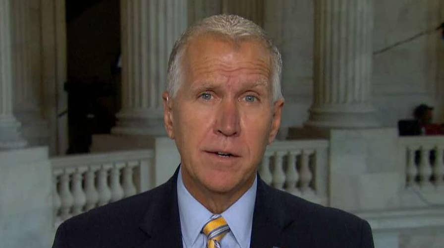 Sen. Thom Tillis blasts 'liberal media mob hit' on Justice Brett Kavanaugh