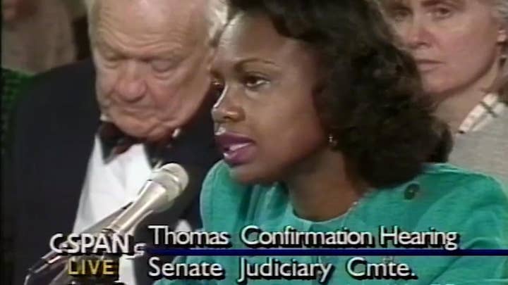 Anita Hill details sexual harassment allegations against Clarence Thomas