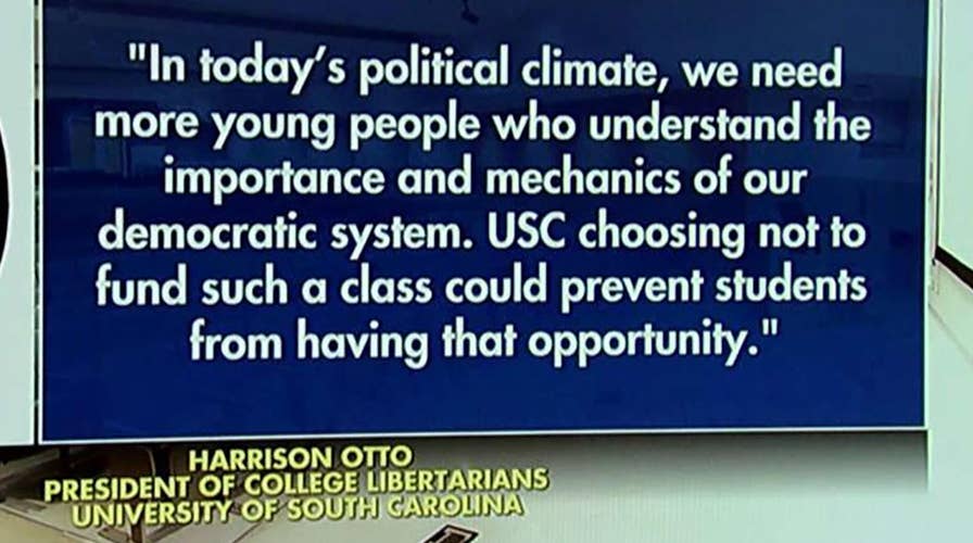 University of South Carolina won't comply with state law mandating a Constitution course