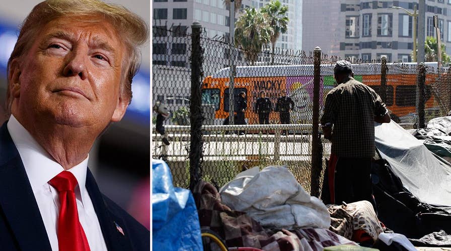 Trump vows action on California's homeless crisis, but do state leaders want to cooperate?