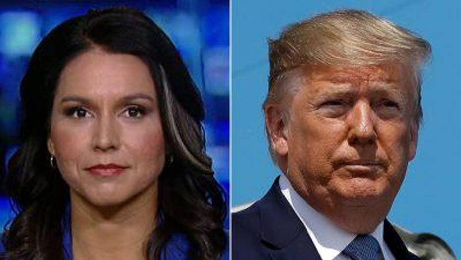 Image result for Tulsi Gabbard: Trump response to Saudi oil strikes a 'disgrace'