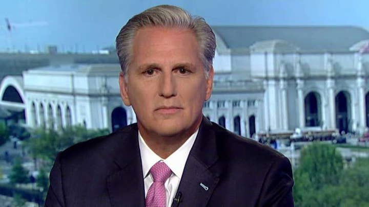 Rep. Kevin McCarthy on whistleblower controversy, House Democrats' attack Trump strategy