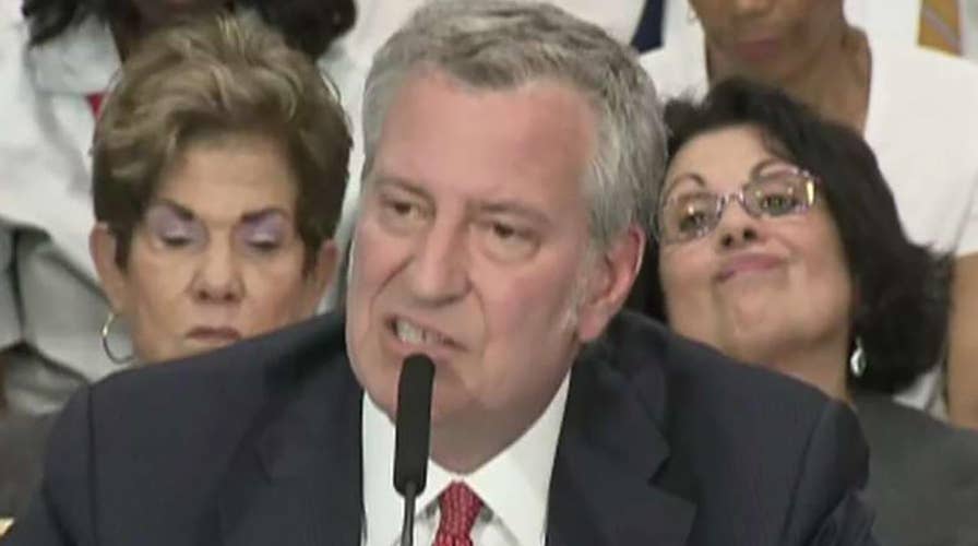 Newt Gingrich, Geraldo Rivera on Bill de Blasio exiting 2020 race, Trump whistleblower complaint