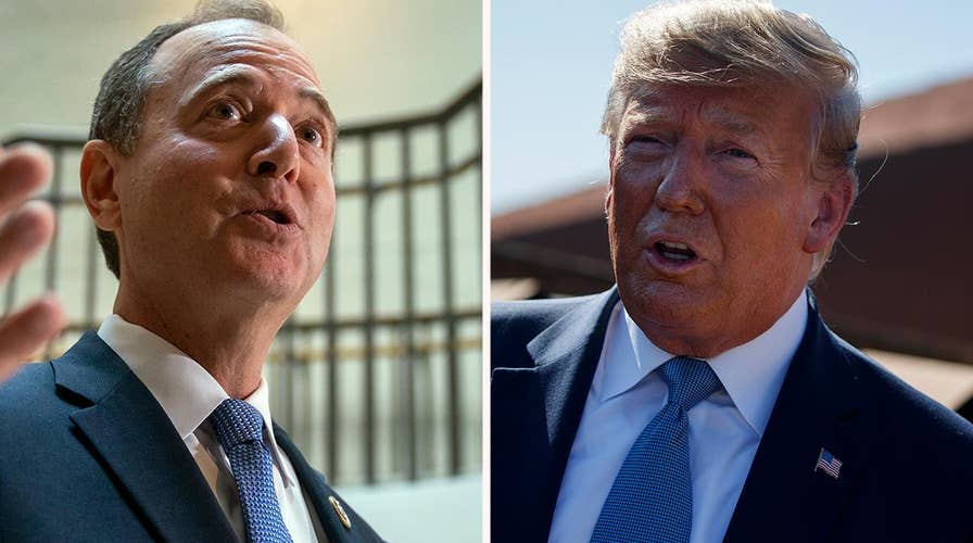 Trump hits back at 'radical left Democrats' over whistleblower claim