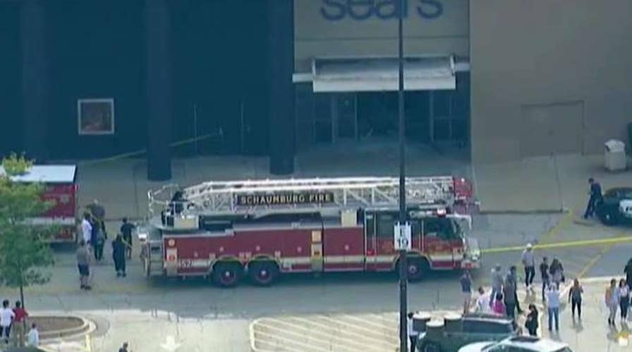 SUV drives through mall in Illinois, suspect in custody