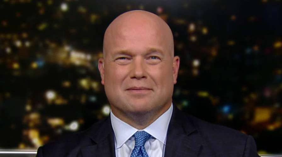 Matt Whitaker blasts Trump whistleblower: scurrilous and cowardly