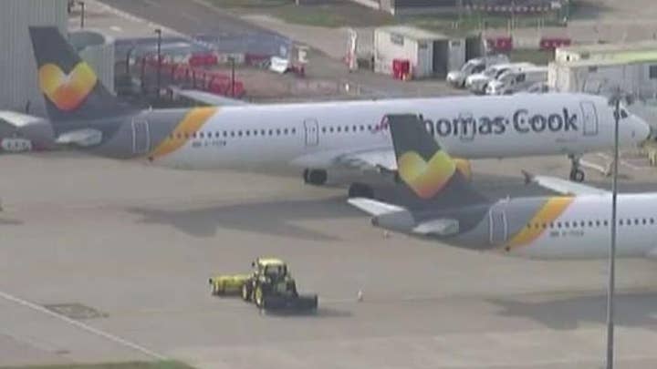 Thousands of travelers stranded worldwide after Thomas Cook collapses