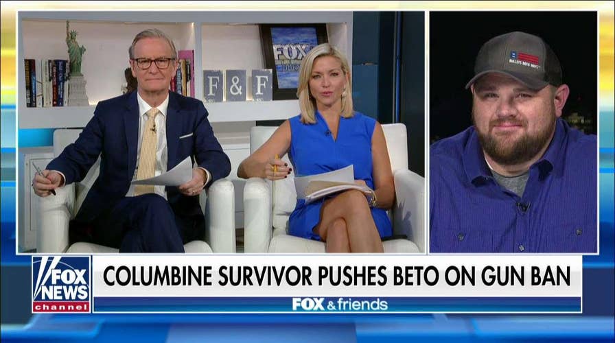 Columbine shooting survivor sets record straight about his views on Beto's gun grab