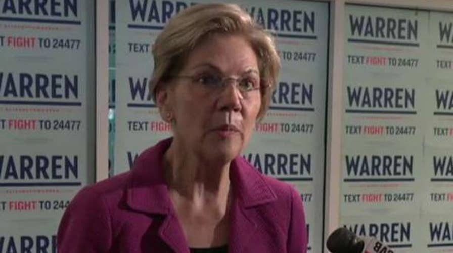 Elizabeth Warren leads key Iowa poll for the first time