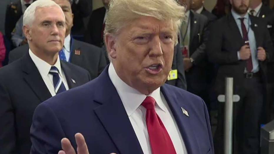 President Trump weighs in on Ukraine controversy, says what Joe and Hunter Biden did was a disgrace