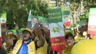 Iranian-Americans stage protest against Tehran regime at United Nations General Assembly - Fox News
