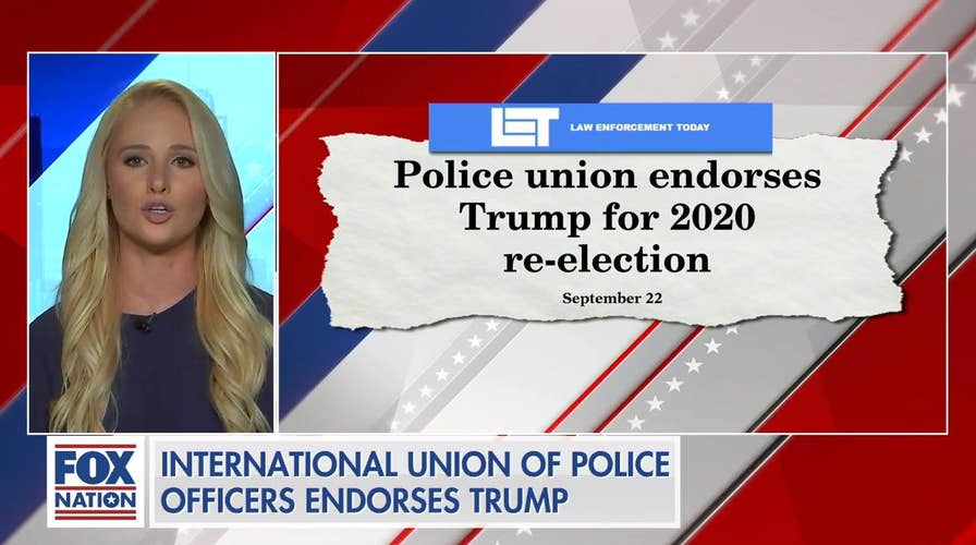 Tomi Lahren on police union Trump endorsement