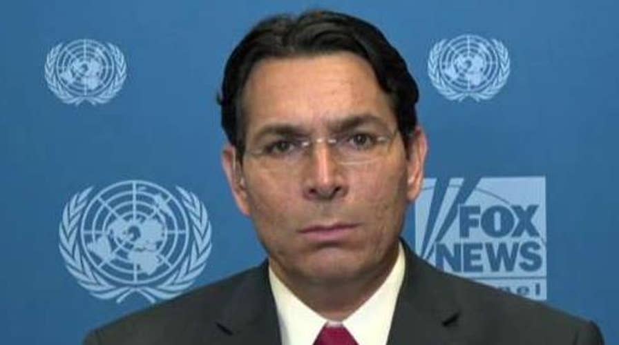 Amb. Danny Danon says Israel is grateful for President Trump's support, calls for increased pressure on Iran