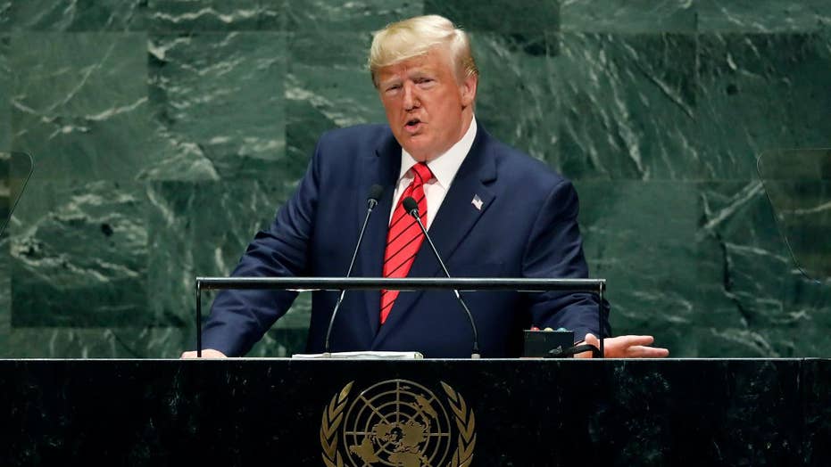 Trump Slams Open Border Activists For Evil Agenda Decries Iran Bloodlust In Fiery Un Speech Fox News