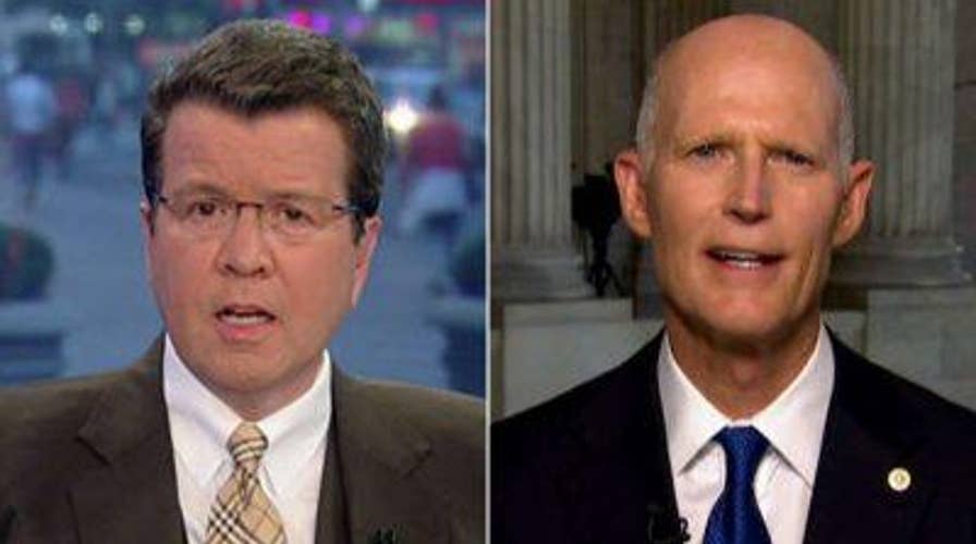 Rick Scott blasts Democrats over impeachment, inaction on budget