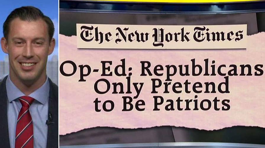 Veteran hits back at New York Times op-ed that slams Republicans' patriotism