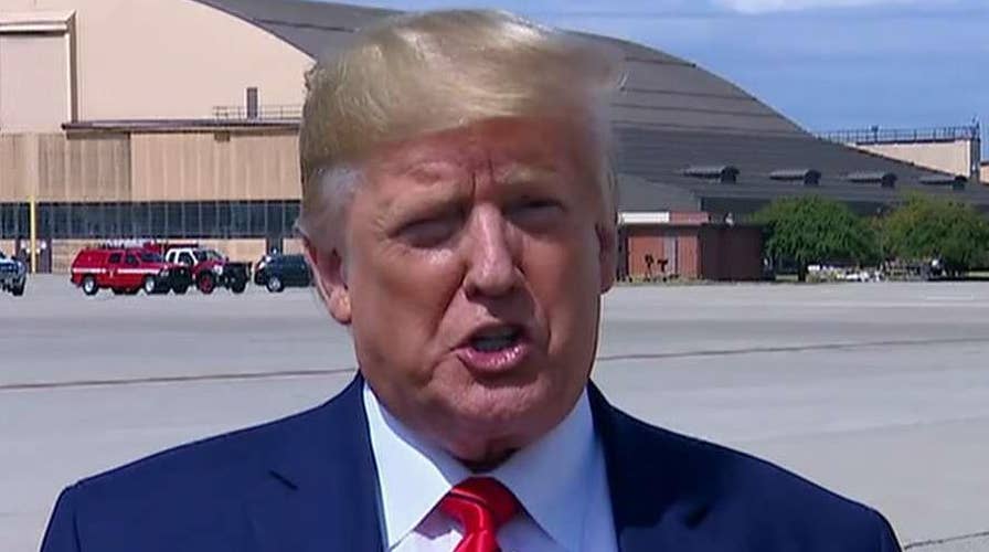 President Trump says what Democrats are doing to the country is a disgrace