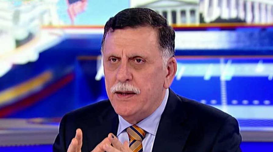 Libyan prime minister discusses ongoing conflict in his nation, relationship with the US