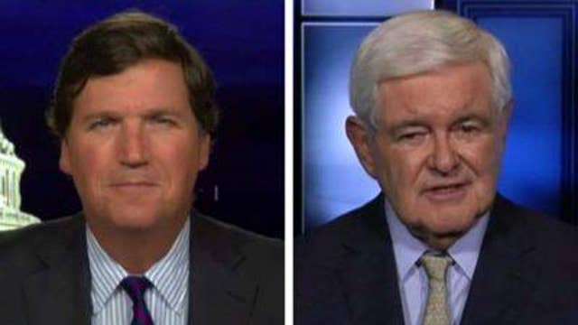 Newt Gingrich reacts to Pelosi's impeachment push