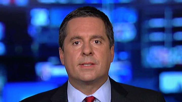 Nunes compares Ukraine call hysteria to Russia hoax