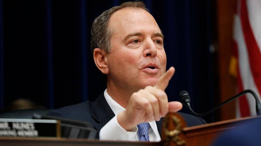Schiff slammed for 'parody' of Trump call transcript