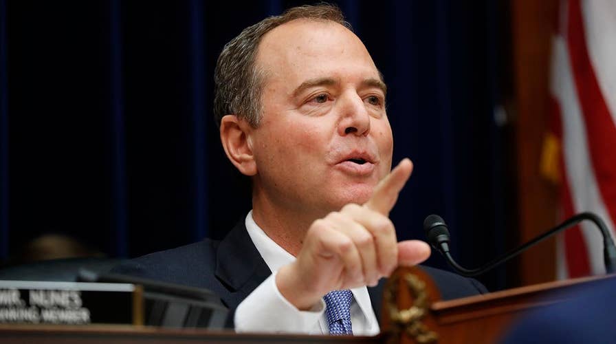 Schiff slammed for 'parody' of Trump call transcript