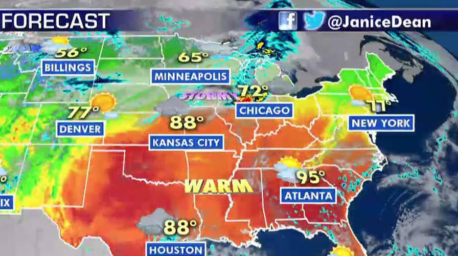 National forecast for Friday, September 27