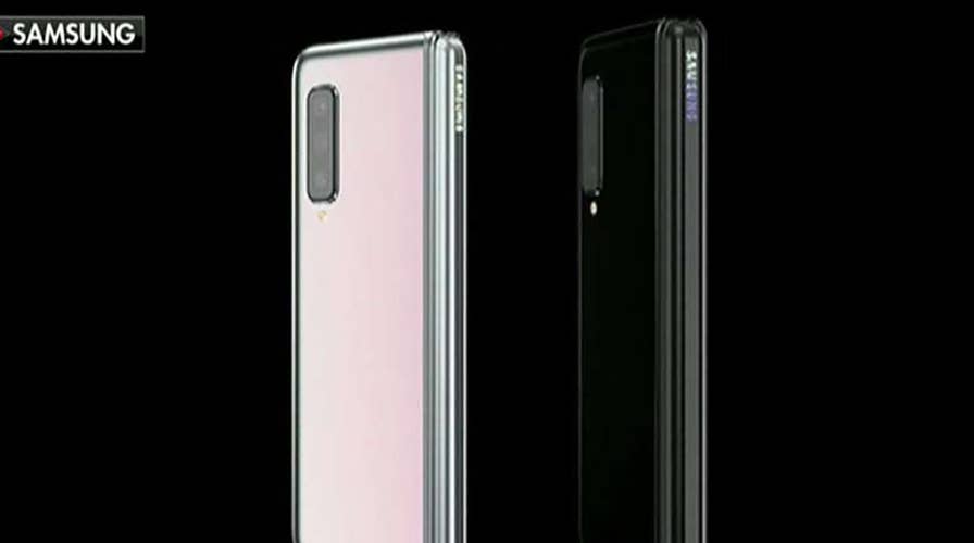 Samsung's new foldable smartphone hits store shelves