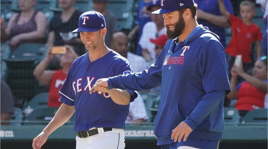 Texas Rangers catch heat after purposely dropped pop-up leads to Mike Minor's 200th strikeout