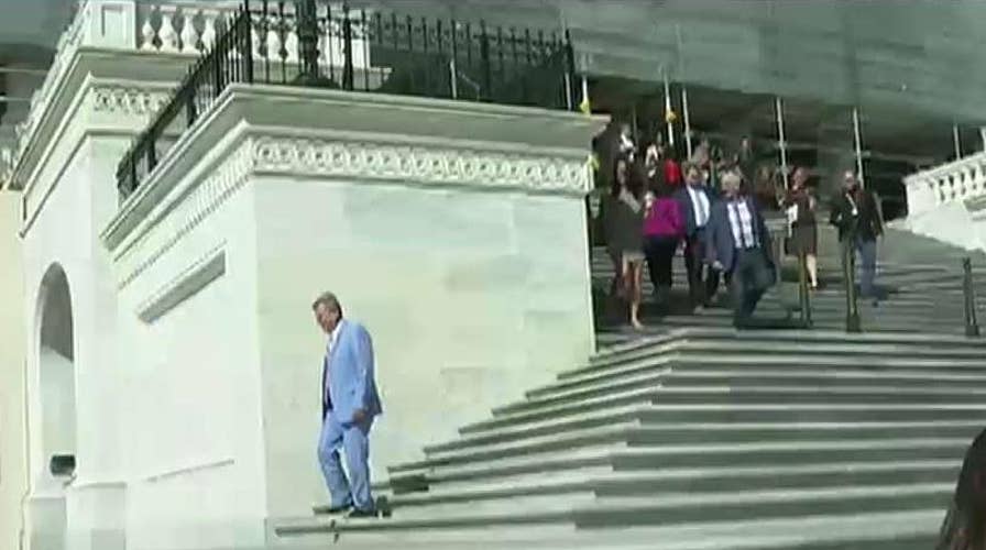 Impeachment inquiry looms as House lawmakers leave for 2-week recess