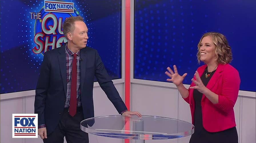 Watch: Quiz Show superfan contest winner flies to New York to star in her favorite show