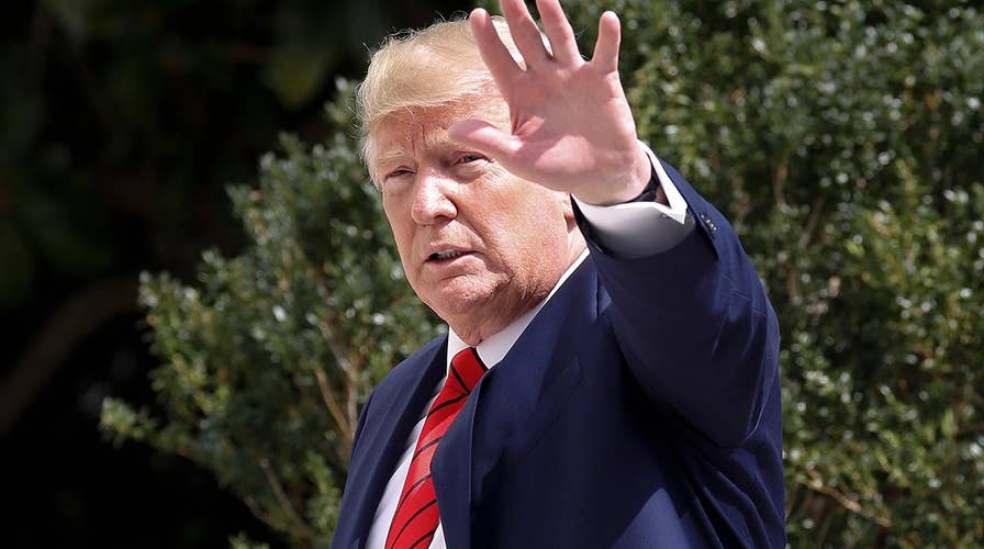 President Trump goes after media, Democrats over Ukraine claims