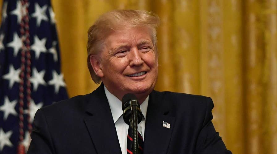 Trump takes aim at whistleblower, the press amid impeachment push