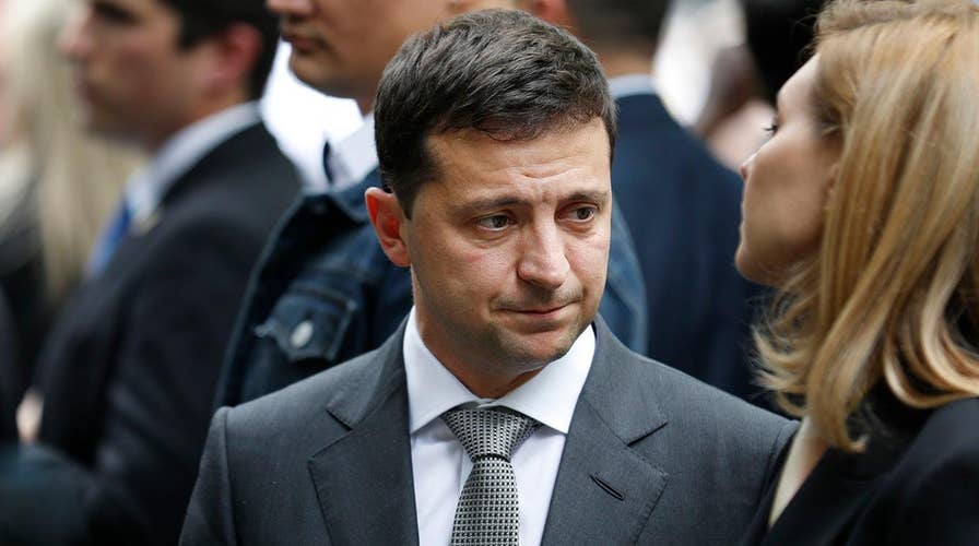 Ukrainian president says nobody pushed him to investigate Joe Biden during a July 25, 2019 phone call