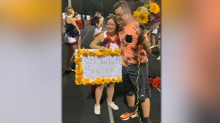 Heartwarming video shows teen with Down syndrome asking girlfriend to homecoming