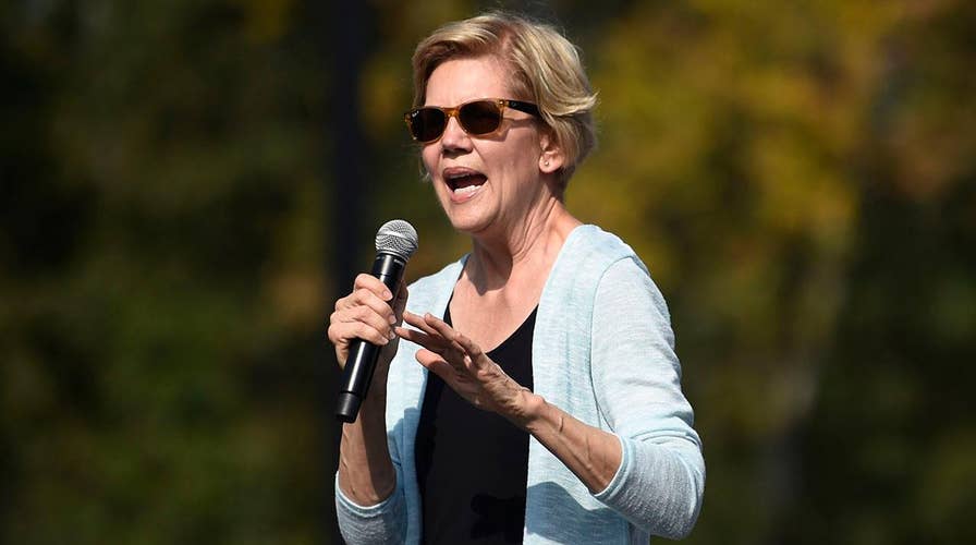 Warren's risin' while Biden's slidin'