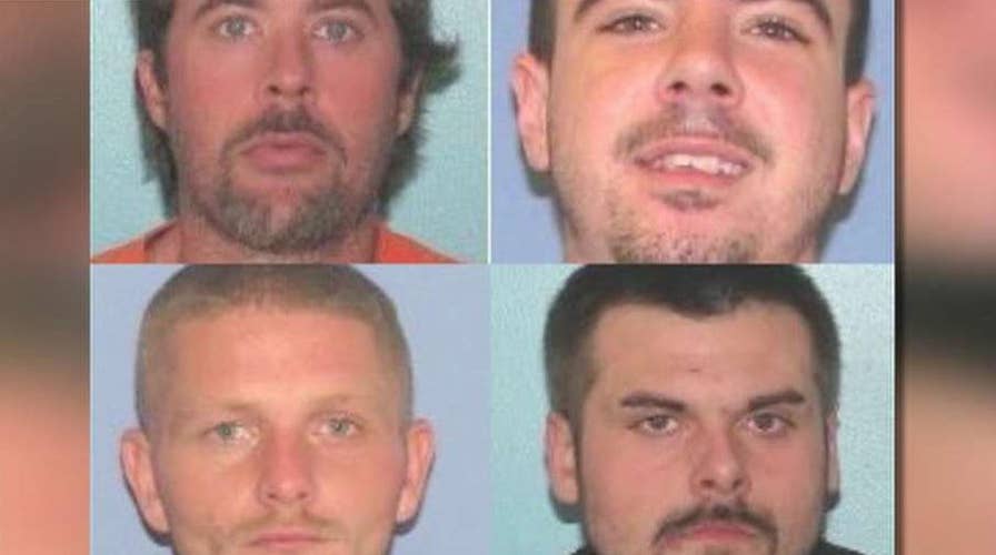 Manhunt underway for four escaped inmates in Ohio